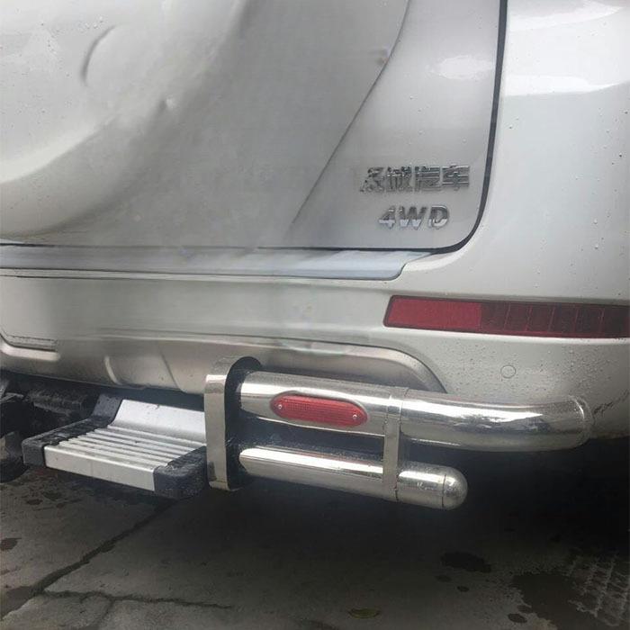 长哈城弗H9改装后踏板护后杠拖车259钩总成加装护杠踏板家直厂供