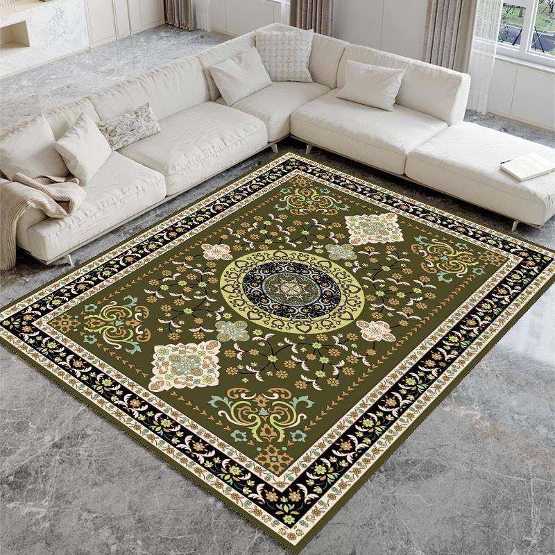 跨境欧式脏客厅地毯轻奢印地花满铺家大毯耐耐磨可折叠用跨境仿羊,居家布艺,地毯,淘宝优惠券,粉丝福利购,淘宝优惠卷