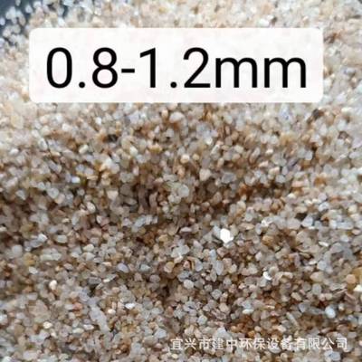1mm2mm石英河砂细滤沙天然料磨料厂处理1mm2mm石颗水粒状净化沙中