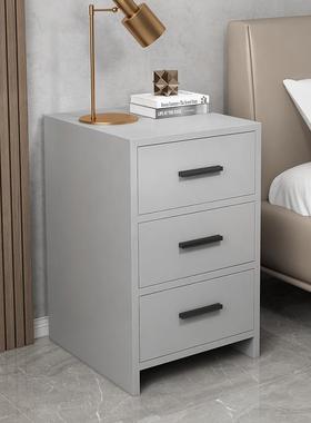 床床头柜代物简约极窄现小型家用简易收纳柜迷你储柜卧05615室边