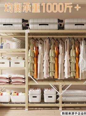 9C简易衣柜房租衣柜RHE家用室免安装布衣柜小卧户型宿出舍单人床