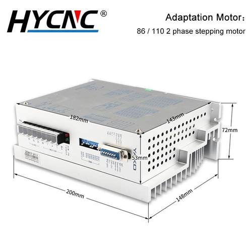 雕刻机步进电机驱动器跨境货源2D811研控两相YKA2811MA雕刻驱动器