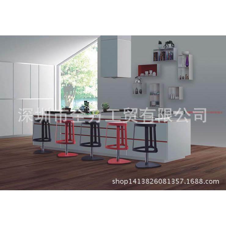 酒吧椅吧台升降桌咖啡桌高脚凳西式新款时尚奶茶桌椅背靠椅