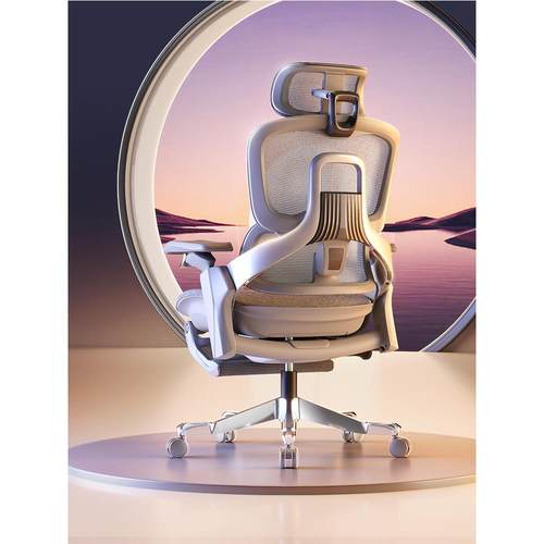 永艺Flow550人体工学椅子电竞椅座椅久坐办公椅更撑腰电脑椅