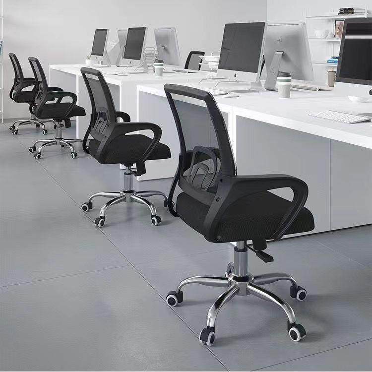 电脑会椅转久坐背舒适家用办公椅靠学习椅子升降椅1596带滑轮议椅