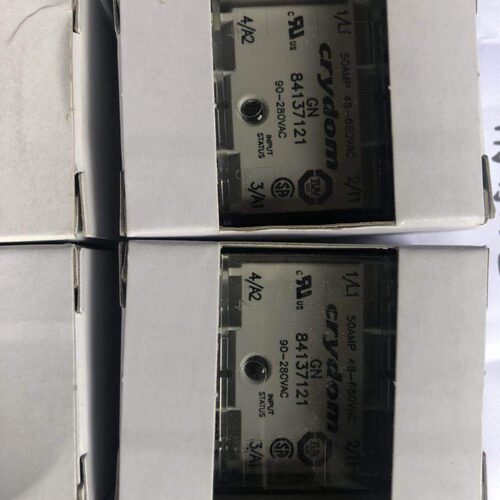 Crydom快达三相固态继电器GN84137121-220VAC-负载90-480VAC-50A