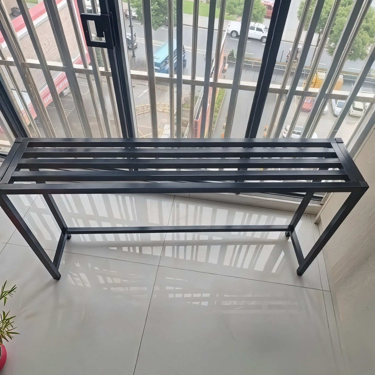 铁艺花架置物架阳台护栏窗台花架子客厅落地式室内多肉植物花盆架