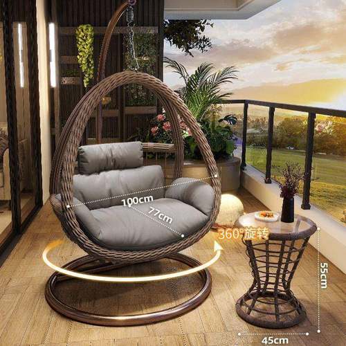 户外篮家沙用秋千鸟巢TLB吊椅吊椅单双人摇椅室内吊床藤阳台懒人