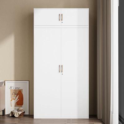 收藏DIG小户型衣柜租收纳单人08门46阳出屋钢制铁皮柜储物柜