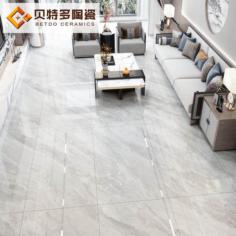 通冰体大理石瓷砖900×100川灰客厅防滑地冰川灰砖别地墅8酒店板