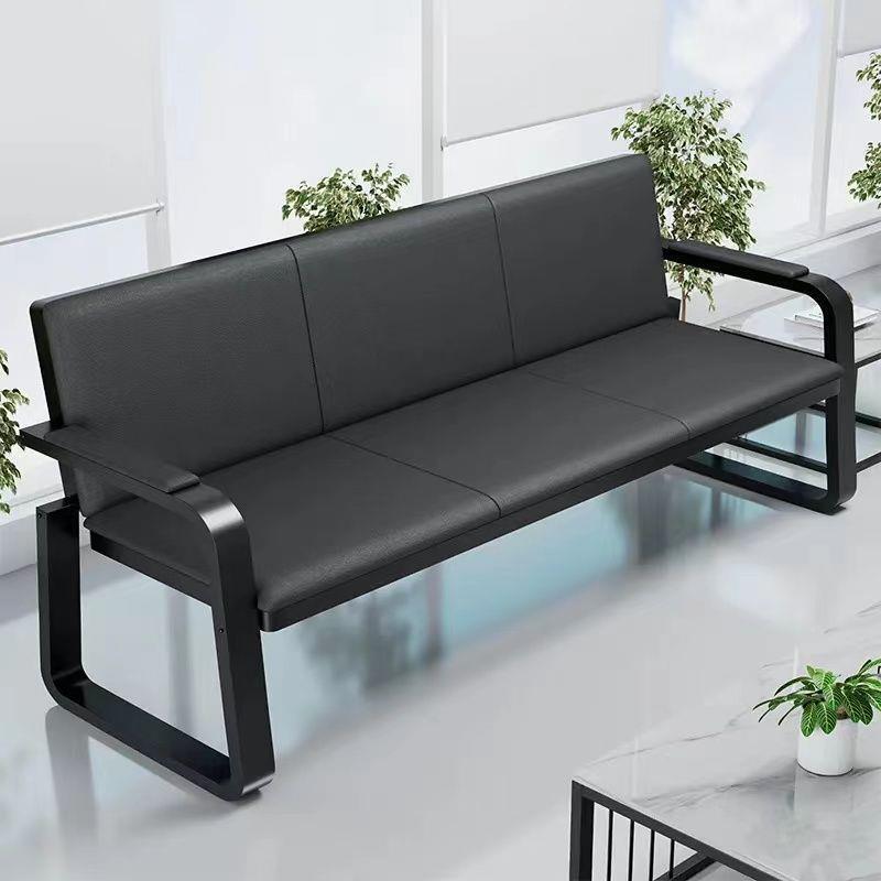 办公沙发2茶几组合室套装简约现接无品牌/代待会客室三人铁艺商务