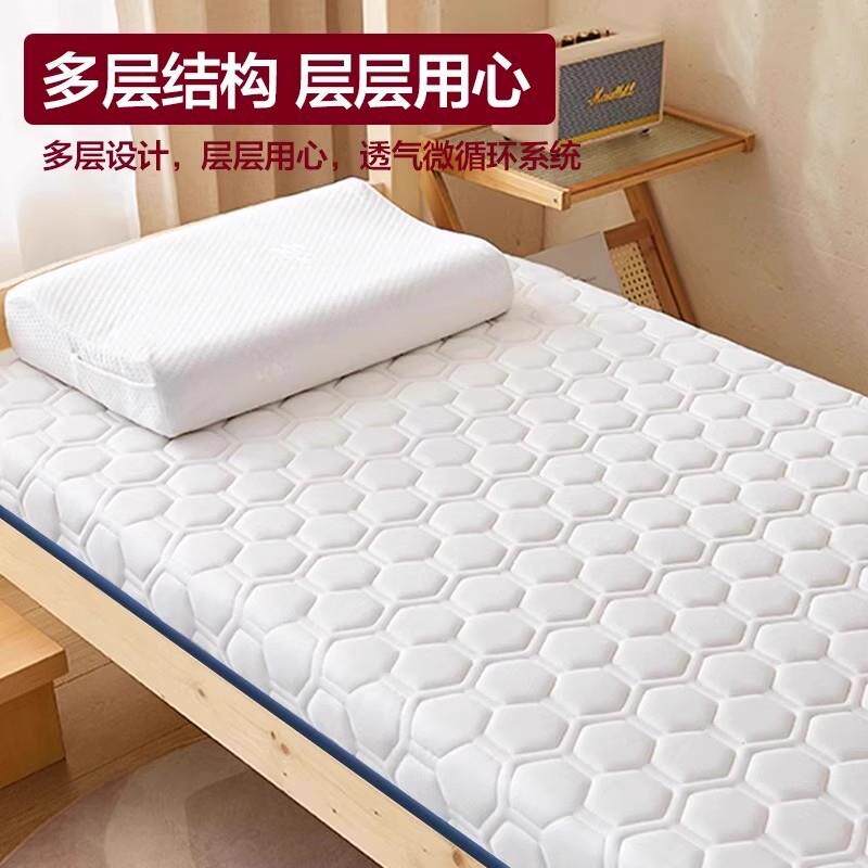 宿舍学生榻人乳胶垫寝室上下单铺90x90床褥床20250803垫子家用榻