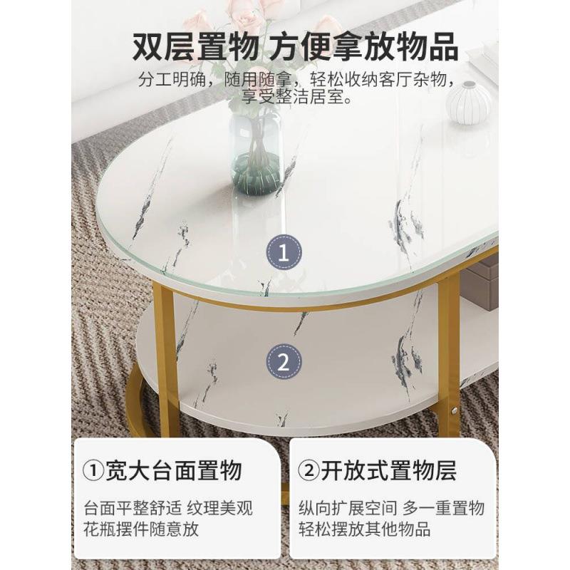茶几客厅家茶SDK桌出屋用发边几租简约沙现代轻奢新款小用户型小