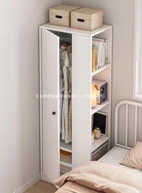 单TLF门衣柜家用卧租房用转角室出小衣柜占地小易组简装衣橱收纳