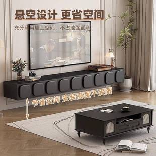 025新款家用法式复古电视PAG柜落地客厅小黑户2型色组合柜1感米6