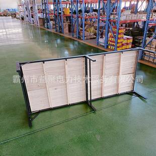 民救灾板折叠便携式简易折木叠床民政救灾野外政铁架木板床实木单