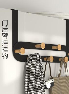 kt门后挂10230856钩免打孔挂衣壁挂上卧衣服挂架高门墙背衣帽收架