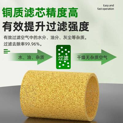 油水分离器空气过滤器水气气泵汽空机气水分压离器FTA打空气