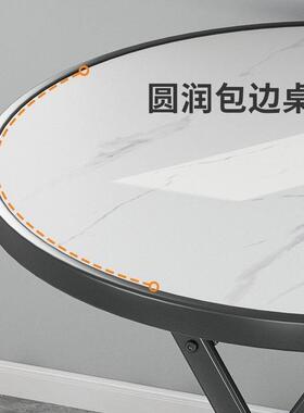 方折叠四ZQV桌桌出子租房用小餐简约现代可折叠桌便携户外圆桌小