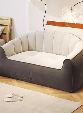 懒人发可睡可躺CTQ卧室榻榻米豆袋沙客厅躺房椅迷出你租单双人小