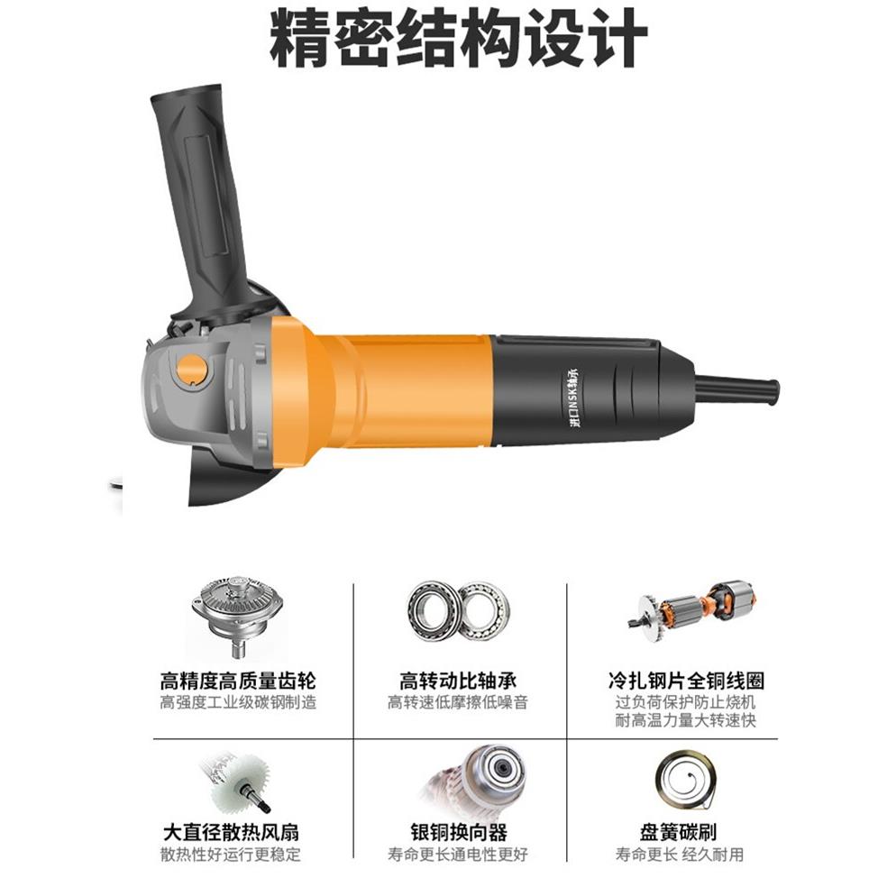 角家磨机手磨机用雷亚AS10切割磨光机抛打磨机多功能手砂轮机小型
