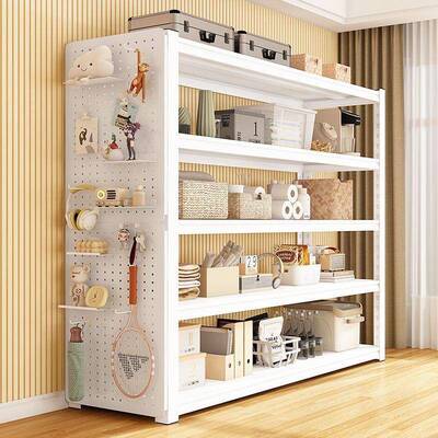 家加厚落置架阳台书房卧物室多层DCV可调节地收纳储物架洞洞用组