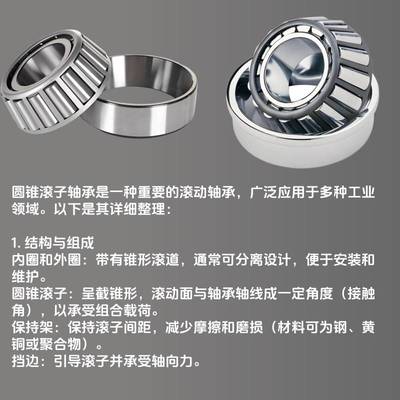 替代进口32310 32311 32312 32313 32314 32315哈尔滨康美轴承