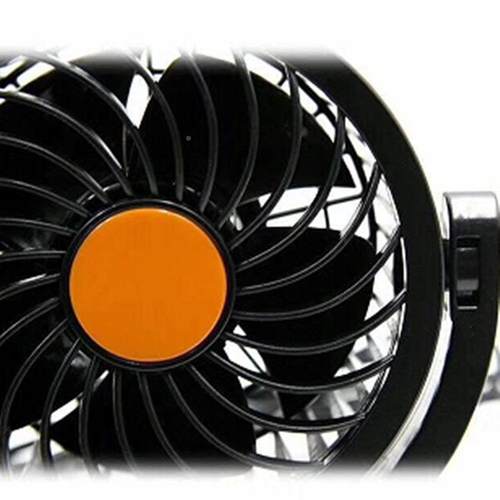 厂家汽车面4包车电风扇双头暴车载电风扇121001v/2车V货风风扇