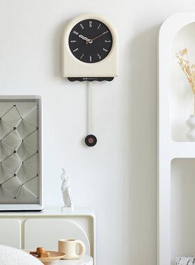 ozoom屋w准法式油奶风挂钟客时厅现代钟表简约大气TYOS276装饰钟