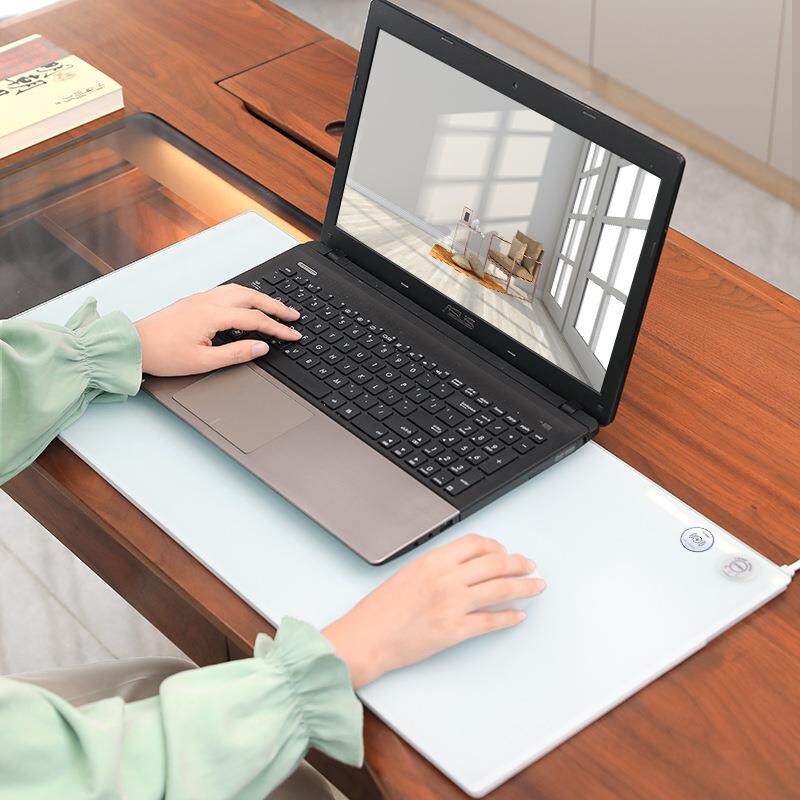 触控时定款钢化玻璃电热台812板桌暖桌加热垫办公暖垫手桌垫