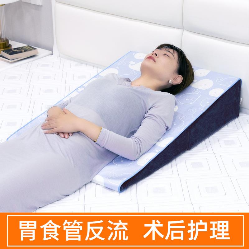 护胃管理斜坡床上躺卧返枕酸靠斜食老人辅垫助头孕妇三角SQQ反流