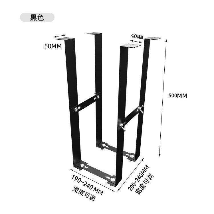 电脑F99JJ8M6主机定架悬挂式吊办公桌式下台机箱托架固支架子壁挂