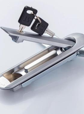 电柜门锁锌金M1S609Z-合1A-平面AB3MS6019Z01出口转舌锁配电箱1柜