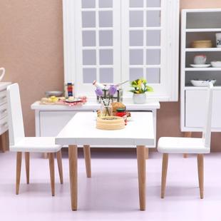 12迷你厨娃娃屋家具配件A1003DS2OLLHOUE摆件微缩1分现代风房模