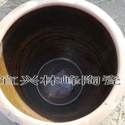 kt宜兴陶瓷50公斤100斤水容量老式水缸 粗陶腌菜缸 腌肉发酵缸家