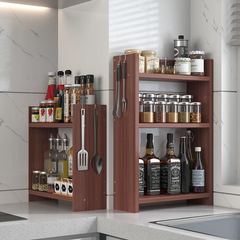 房置物架WSY调木台面料架多酱油厨调味品收纳层灶台