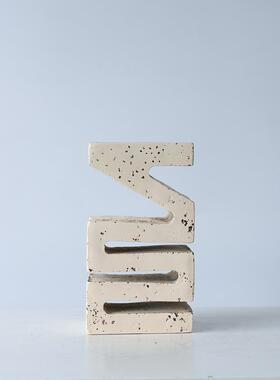 简约奢摆件样板房几售楼处客厅视柜展厅B1117柜茶轻玄关电柜软装