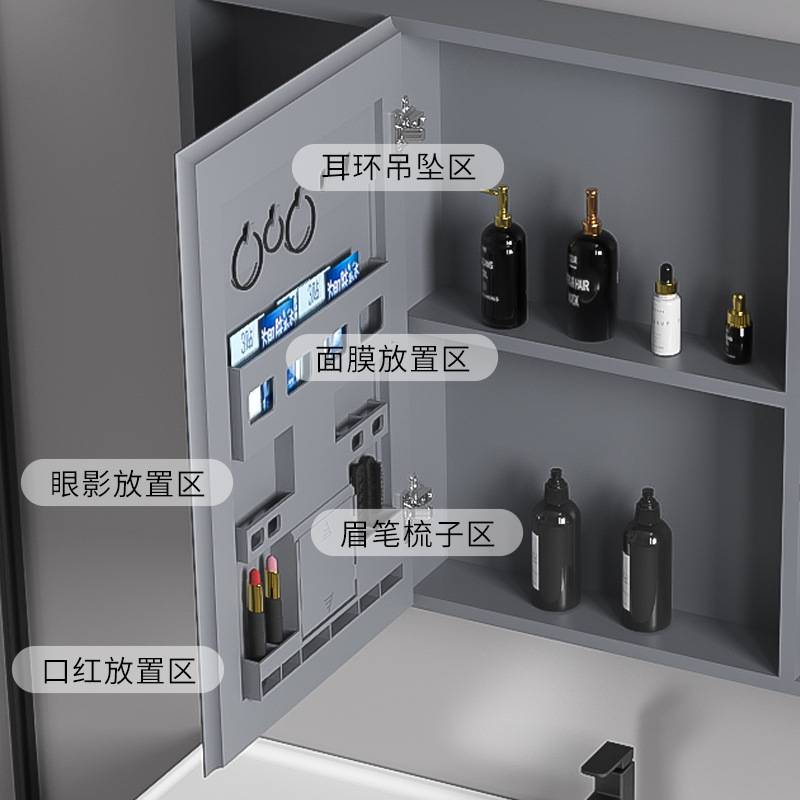 加厚蜂窝铝浴室柜抽屉柜卫生间洗手洗脸盆柜组合陶瓷一体盆洗漱台