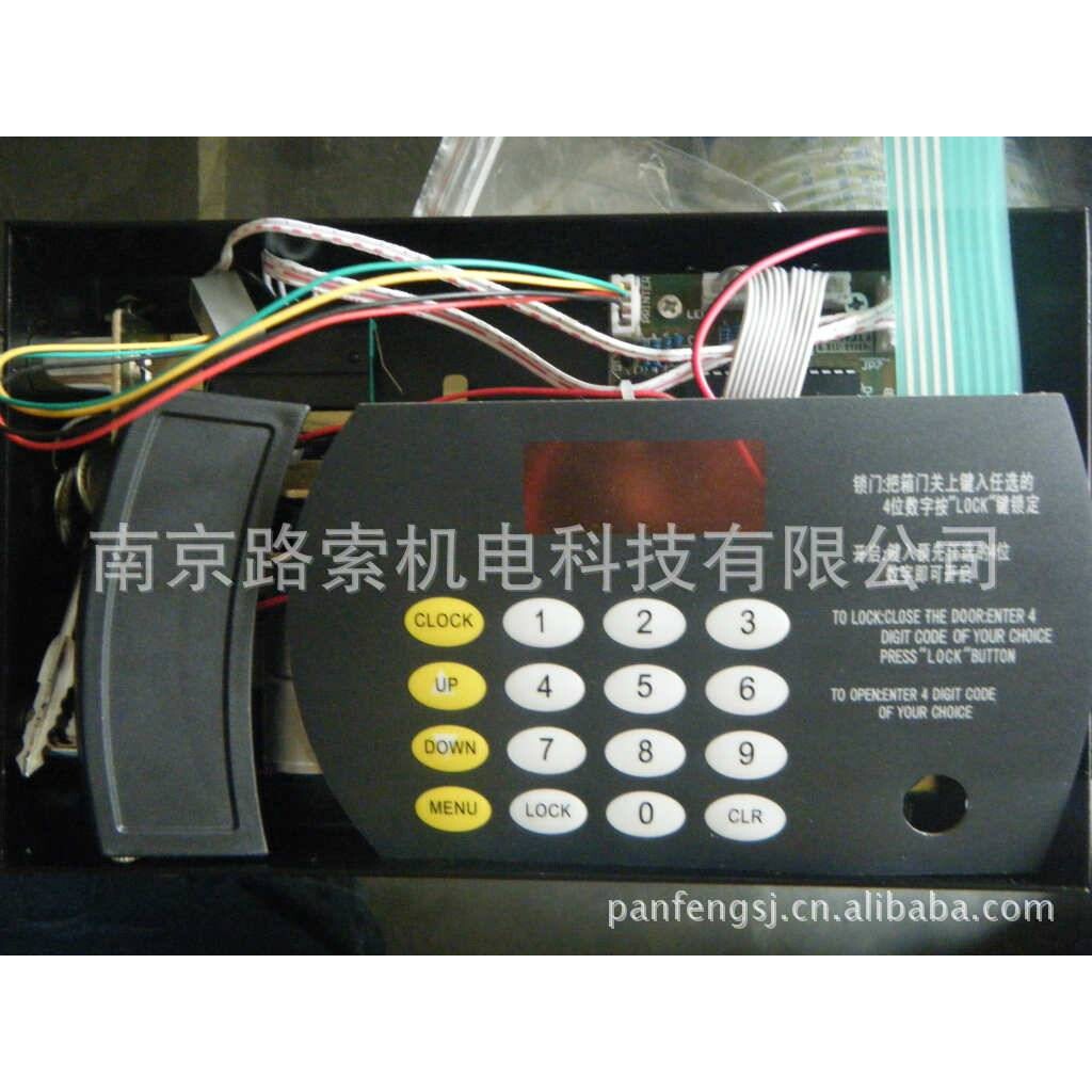 数码显示宾馆保险箱电子锁，马达型电子密码锁，保险柜电子密码锁