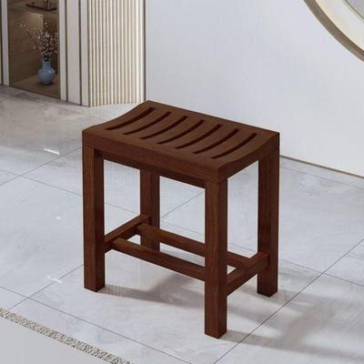 418滑全实木室凳洗澡防水防腐木凳孕老人冲澡凳妇防脚踏矮浴凳厕所