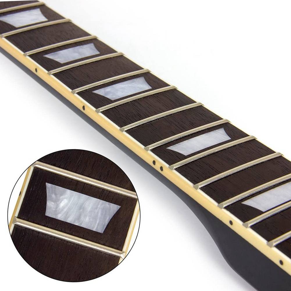 22品枫木电吉他琴柄琴颈玫瑰木指板 for Gibson Les Paul LP (黑)