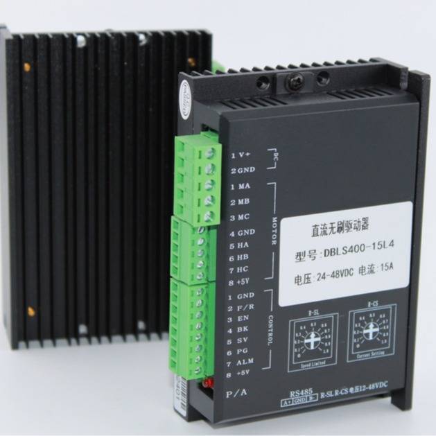24-48伏200瓦-400无刷驱动器DBLS400-15L4无极调速电机驱动器