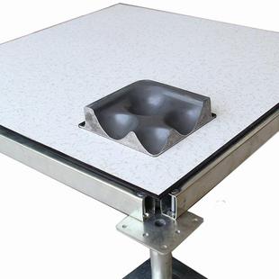 全钢防静电地板房办室学校机六面公包钢584活动地板架空地陶瓷网