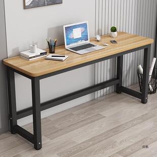 简约电脑方桌台式家用卧室办靠墙窄长条形书桌CTZ-07简易公边桌子