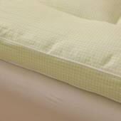 源头工厂A类水棉棉花a093小格子款 生宿舍床褥子垫垫洗被床软垫棉