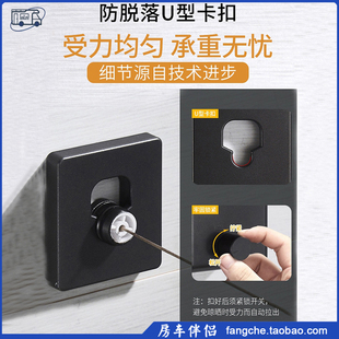 纳米塑包钢丝4.2m双绳 免打孔壁挂伸缩隐形晾衣绳升级款 房车伴侣