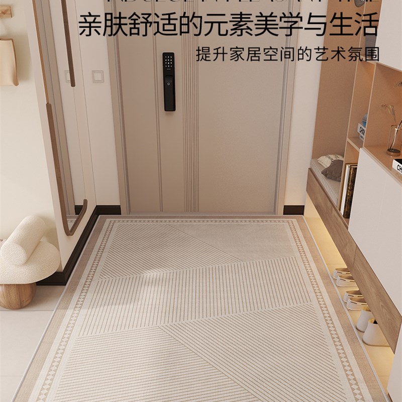 入户门地垫进门门口耐脏脚垫家用防滑进户门垫玄关可裁剪除尘地毯