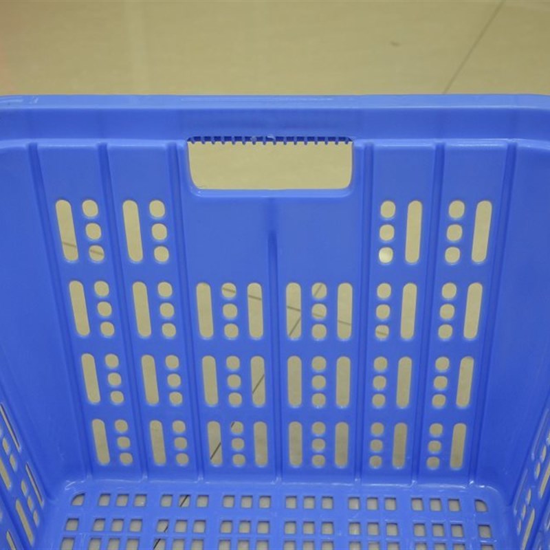 塑胶筐大中小号塑料周转箱胶筐食品蔬菜快递服装筐物流框数量包邮