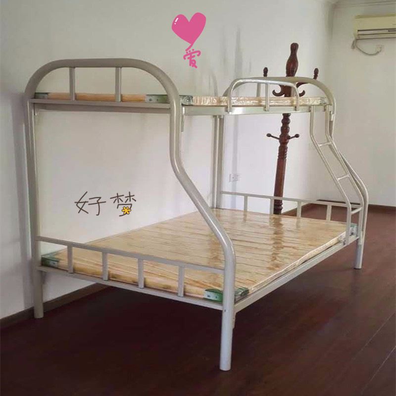 双层铁床架成人1.5米子母床v上下床高低床铁架双层1.2米铁艺床单