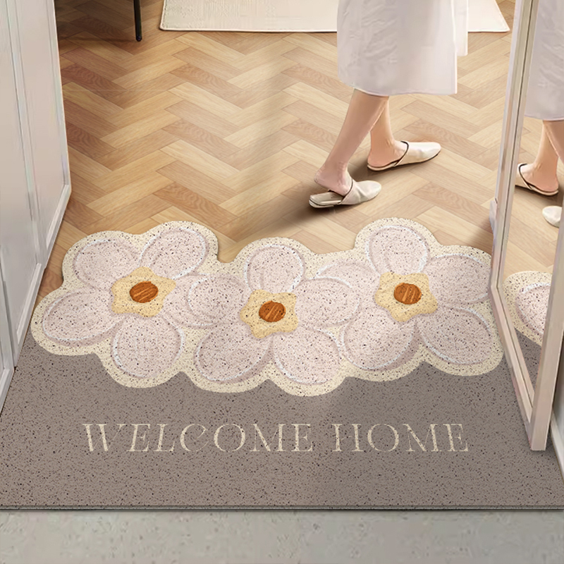 卡通入户门丝圈地垫家用进门口玄关垫子耐脏可剪裁刮泥蹭土脚垫